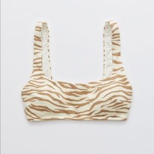 Arie Animal Print Bikini Top